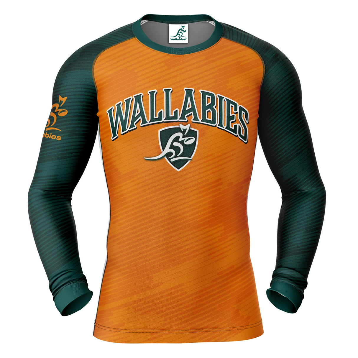 Wallabies 'Barrel' Rash Vest - Youth - Ashtabula