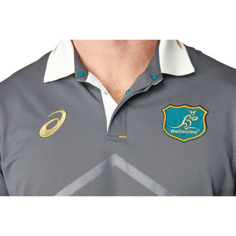 Wallabies Media Polo by ASICS - Ashtabula