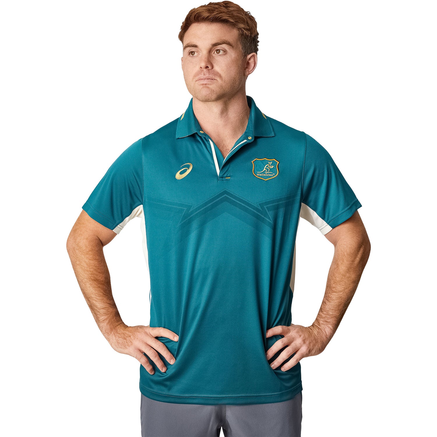 Wallabies Training Polo by ASICS - Ashtabula