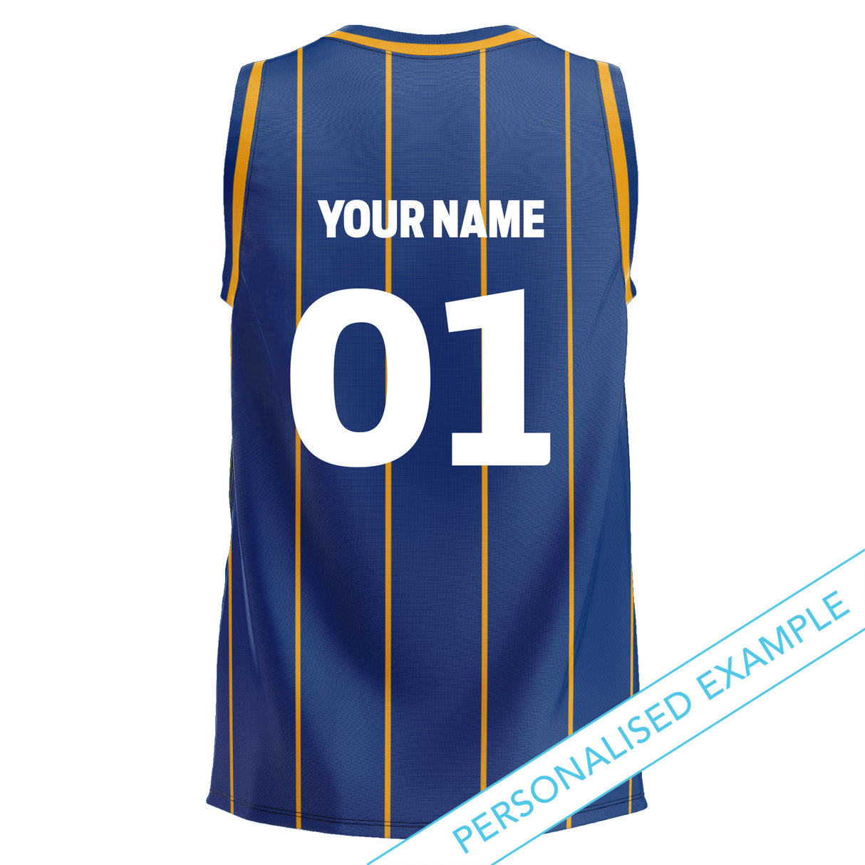 AFL West Coast Eagles 'Harlem' Basketball Singlet - Adult - Ashtabula