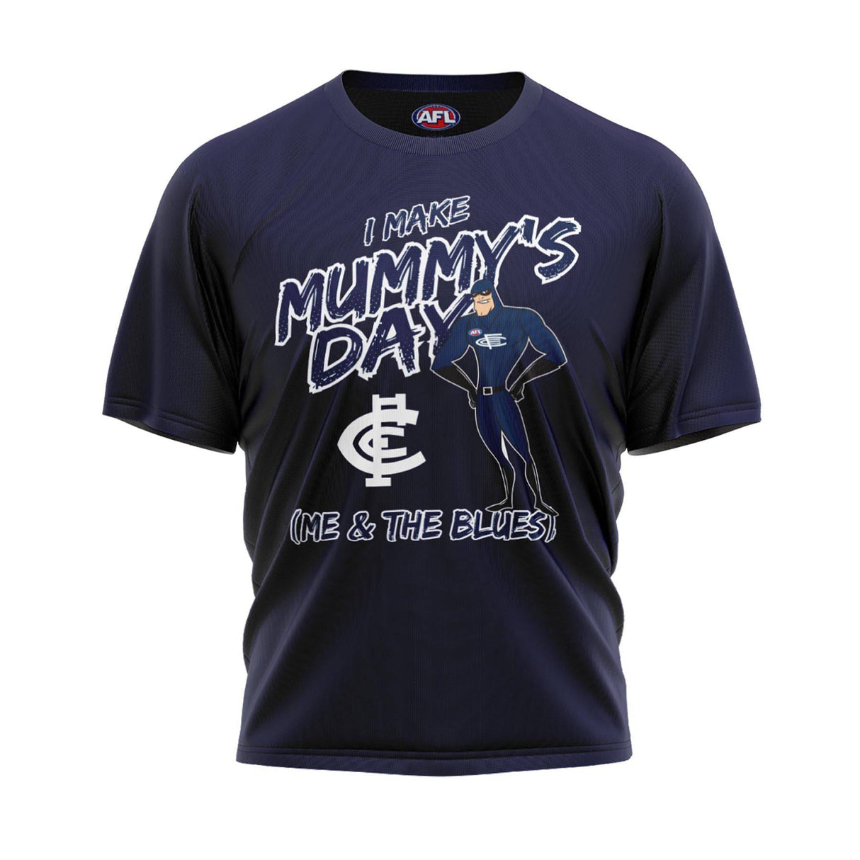 AFL Carlton 'Mummy's Day' Tee - Ashtabula