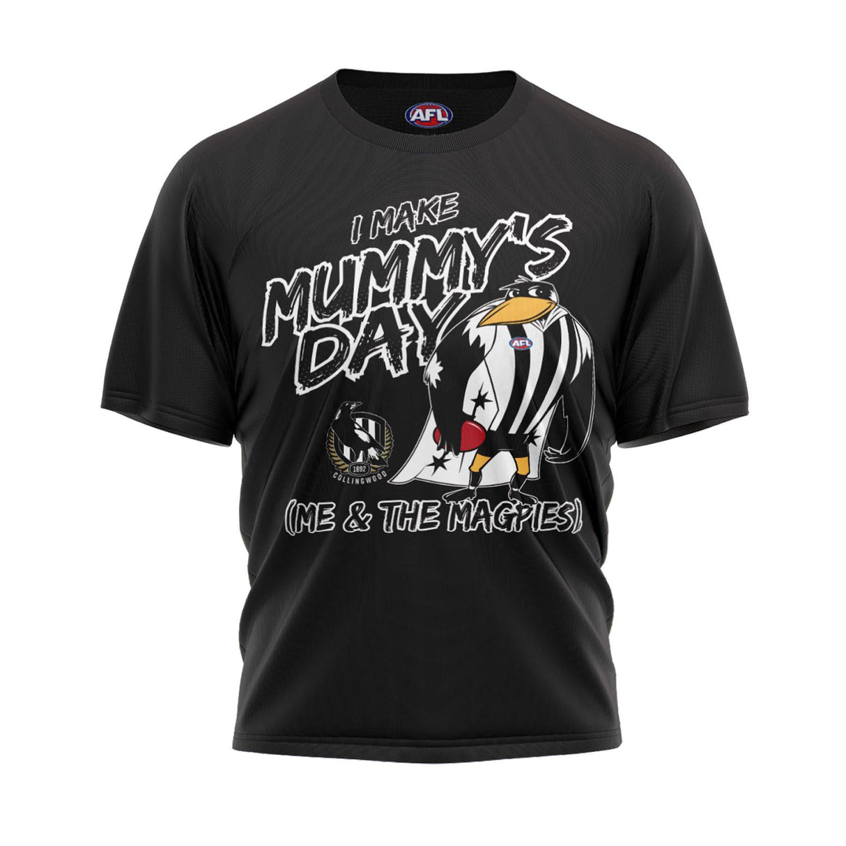 AFL Collingwood 'Mummy's Day' Tee - Ashtabula