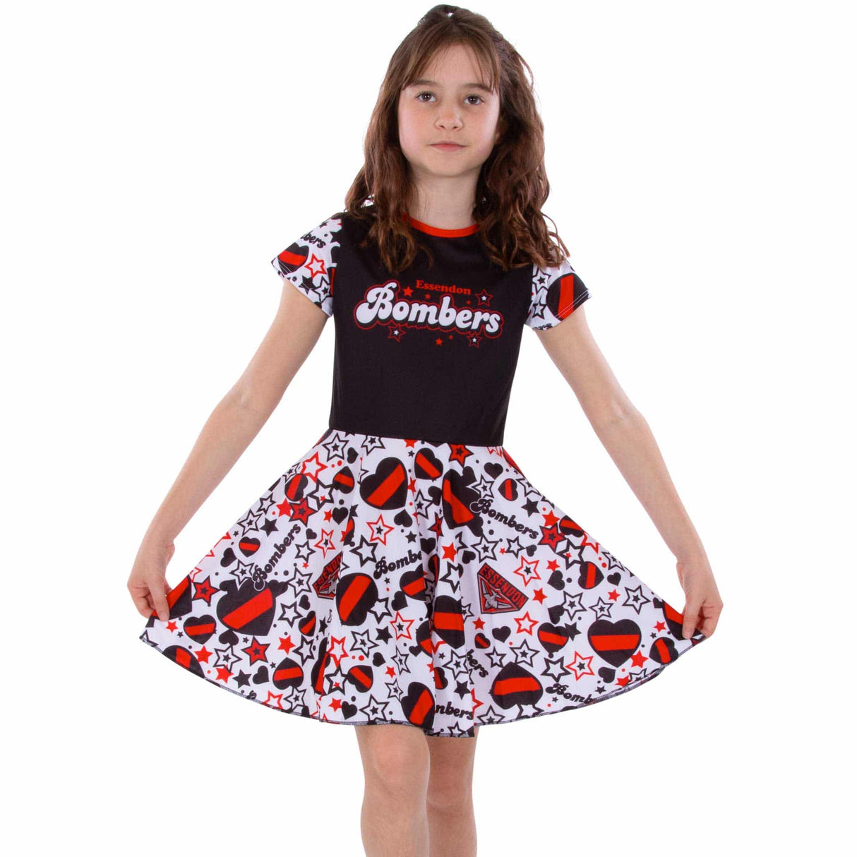 AFL Essendon Bombers 'Heartbreaker' Dress - Ashtabula