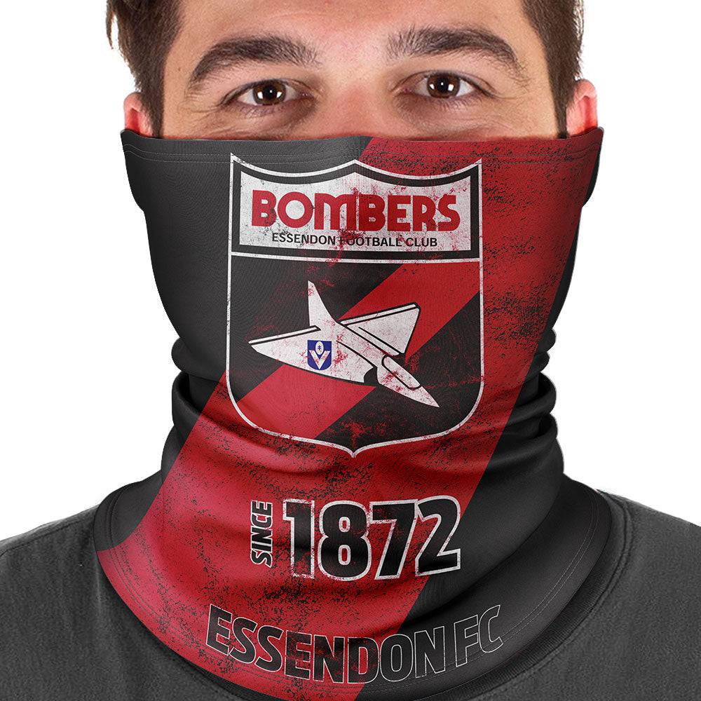 AFL Essendon Bombers Heritage Multi-Purpose Bandana - Ashtabula