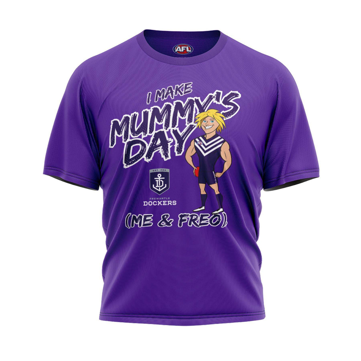 AFL Freo 'Mummy's Day' Tee - Ashtabula
