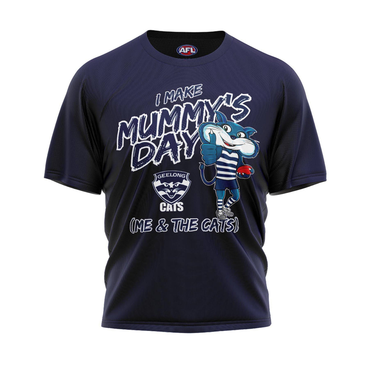 AFL Geelong Cats 'Mummy's Day' Tee - Ashtabula