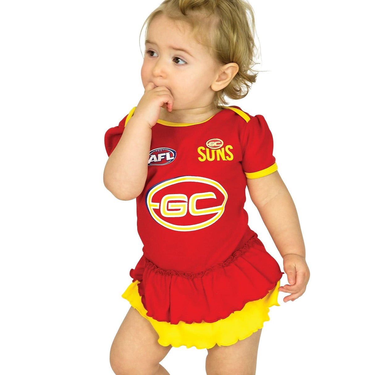 AFL Gold Coast Suns Girls Footysuit - Ashtabula