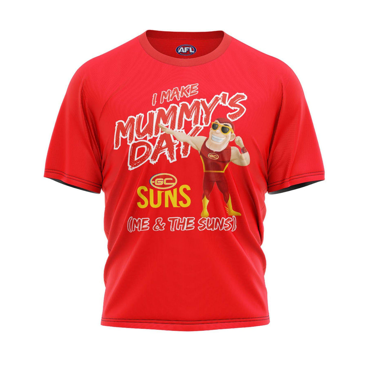 AFL Gold Coast Suns 'Mummy's Day' Tee - Ashtabula