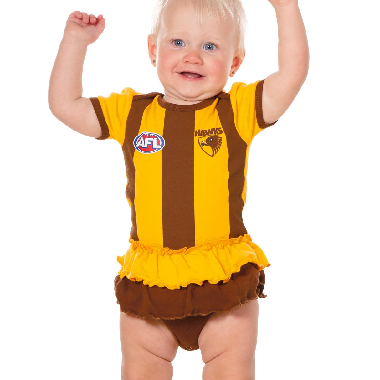 AFL Hawthorn Girls Footysuit - Ashtabula