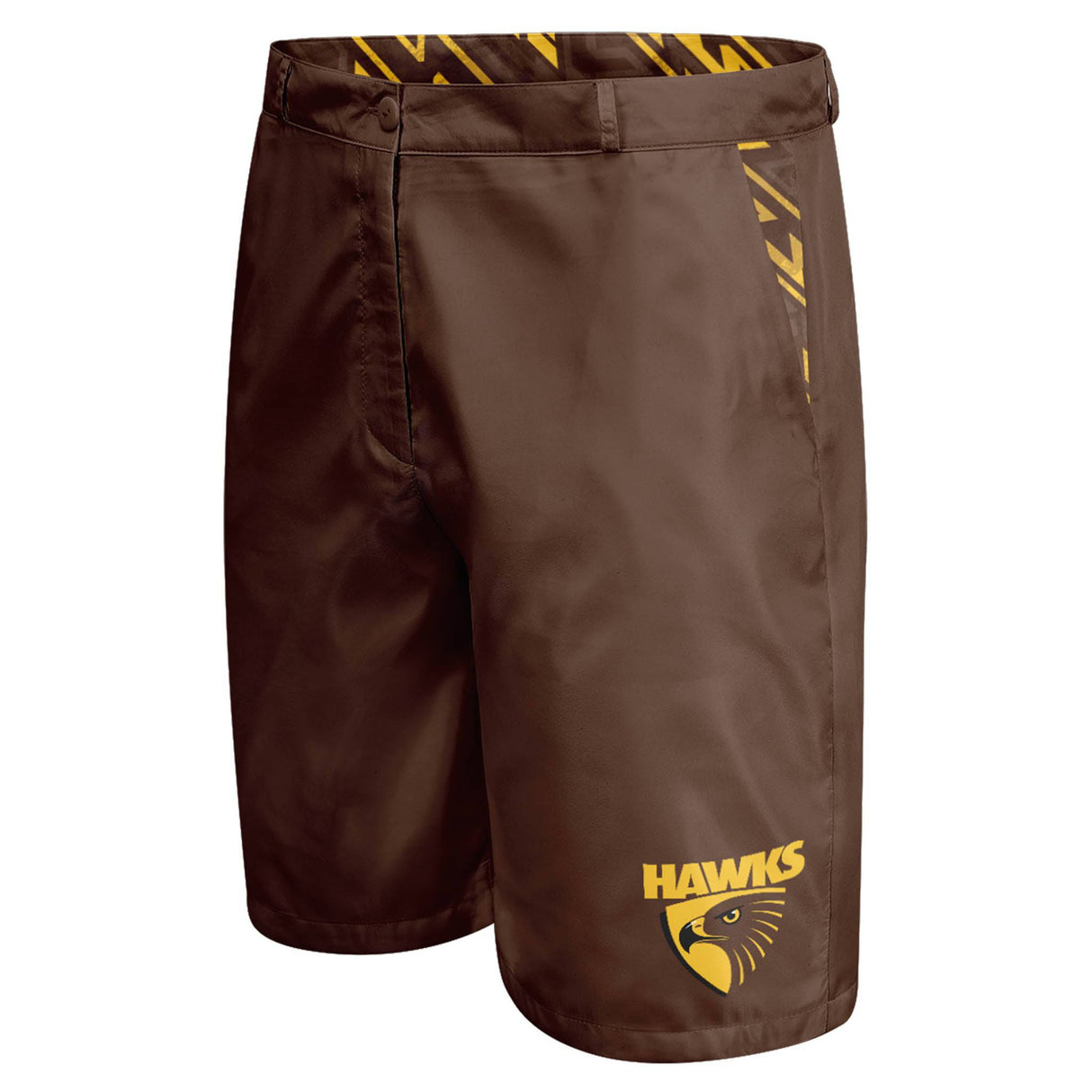 AFL Hawthorn 'Par-Tee' Golf Shorts - Ashtabula