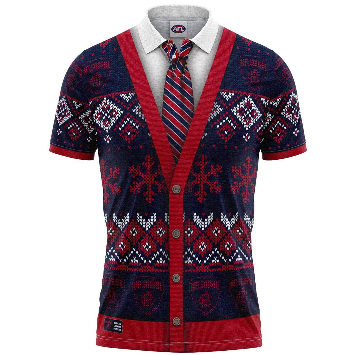 AFL Melbourne Demons 'Iceman' XMAS Shirt - Ashtabula