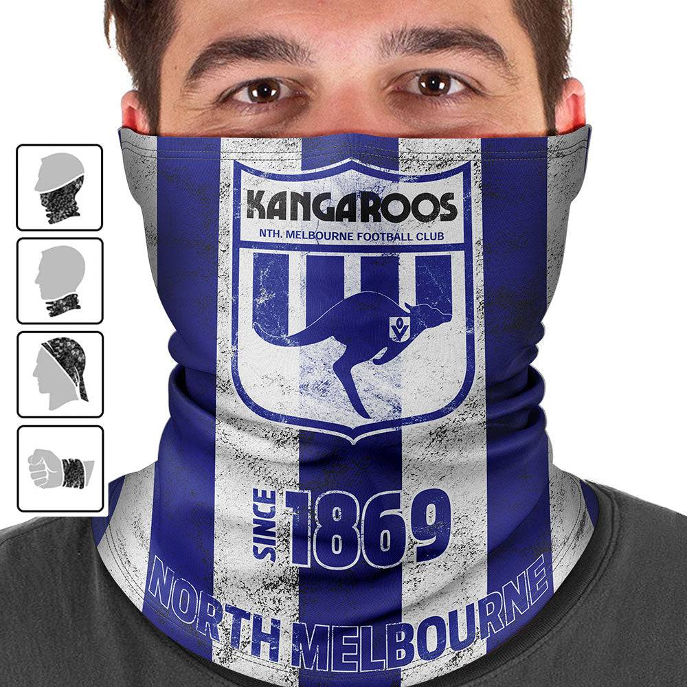 AFL North Melbourne Heritage Multi-Purpose Bandana - Ashtabula