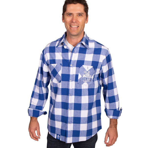 AFL North Melbourne 'Lumberjack' Flannel Shirt - Ashtabula
