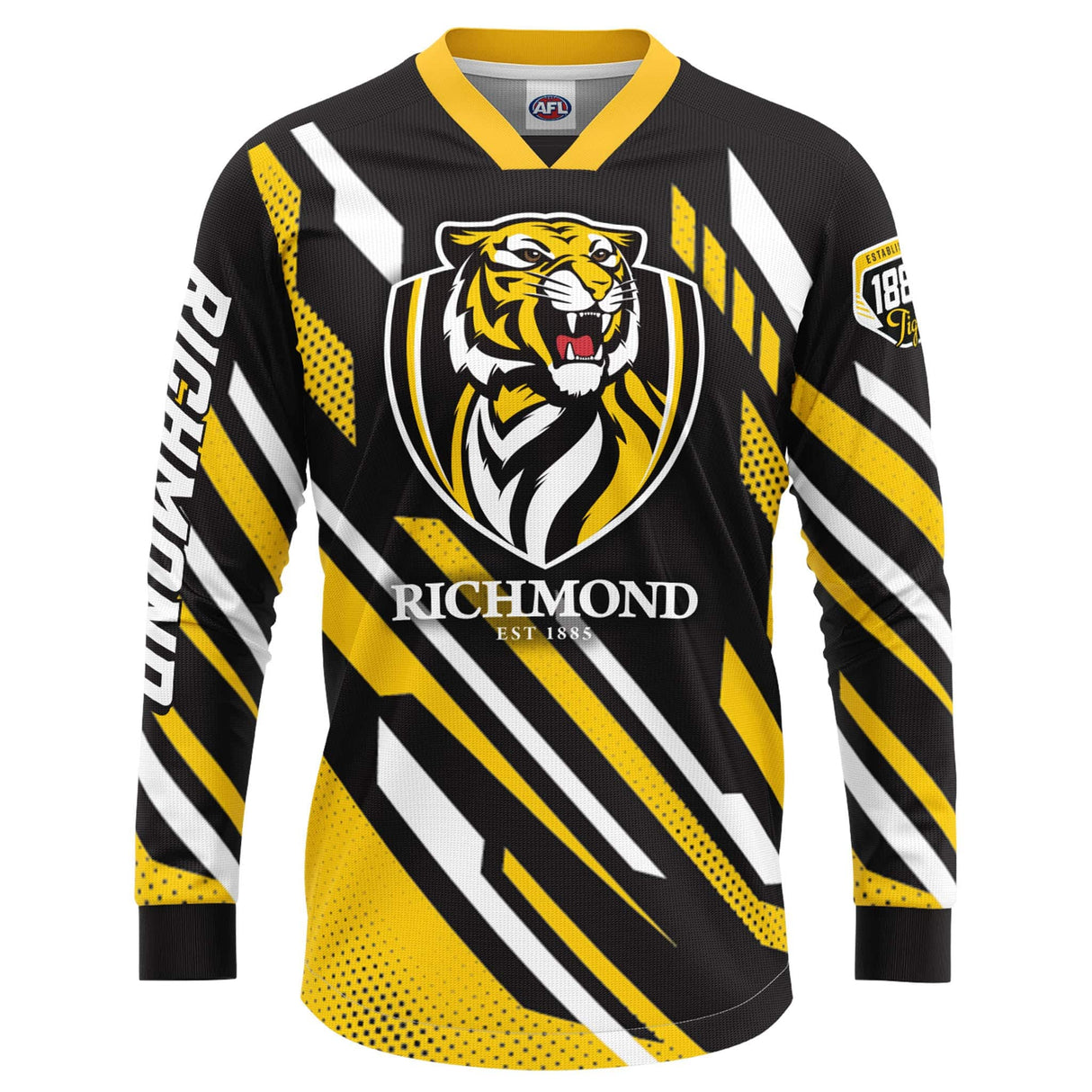 AFL Richmond Tigers 'Blitz' MX Jersey - Ashtabula