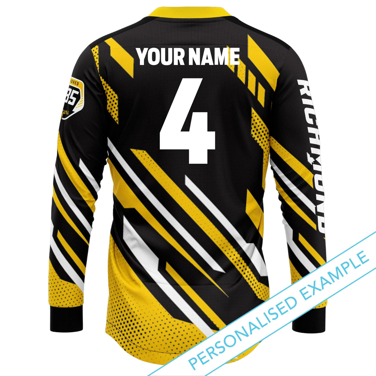 AFL Richmond Tigers 'Blitz' MX Jersey - Ashtabula