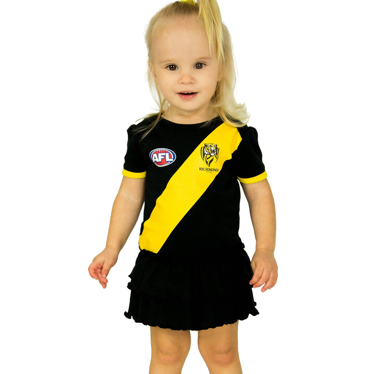 AFL Richmond Tigers Girls Footysuit - Ashtabula