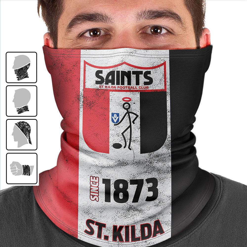 AFL St Kilda Heritage Multi-Purpose Bandana - Ashtabula
