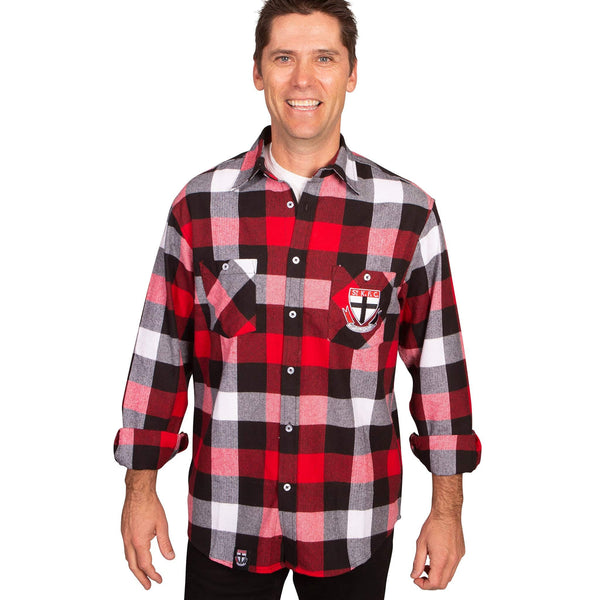 AFL St Kilda 'Lumberjack' Flannel Shirt - Ashtabula