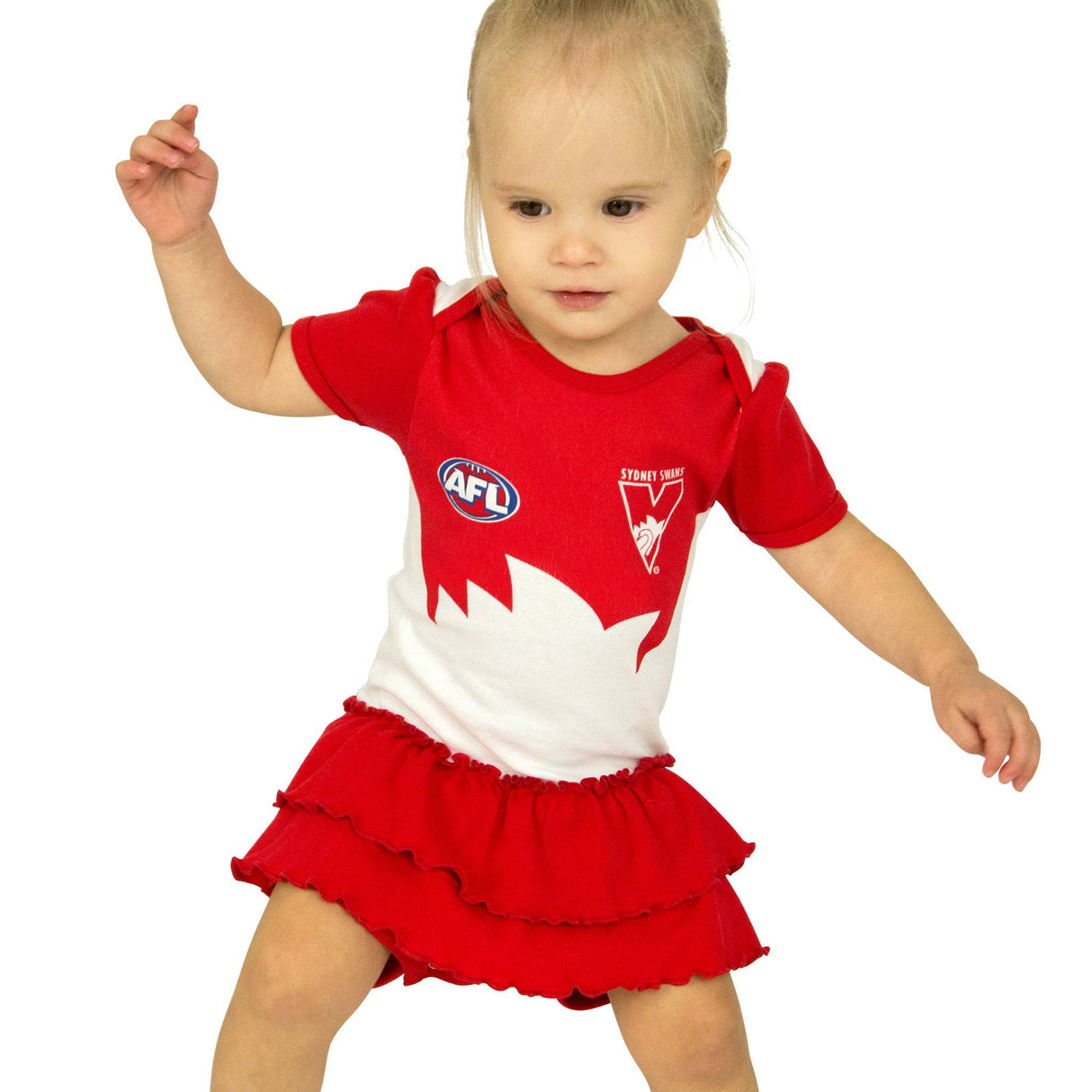 AFL Sydney Swans Girls Footysuit - Ashtabula