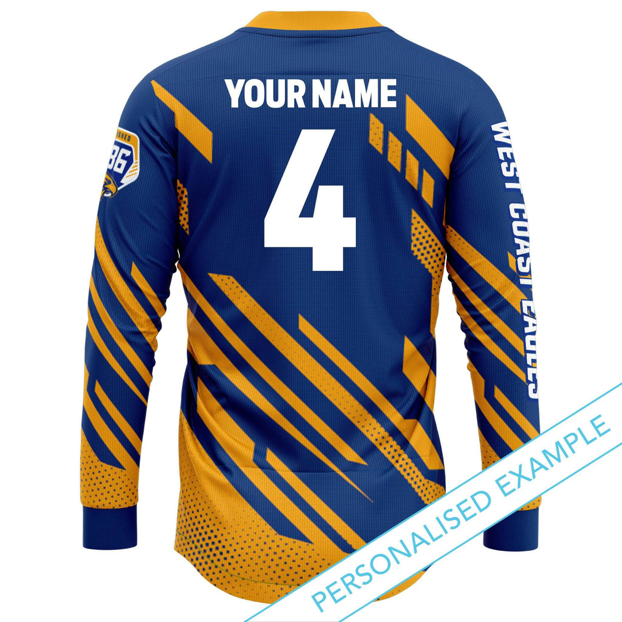 AFL West Coast Eagles 'Blitz' MX Jersey - Youth - Ashtabula