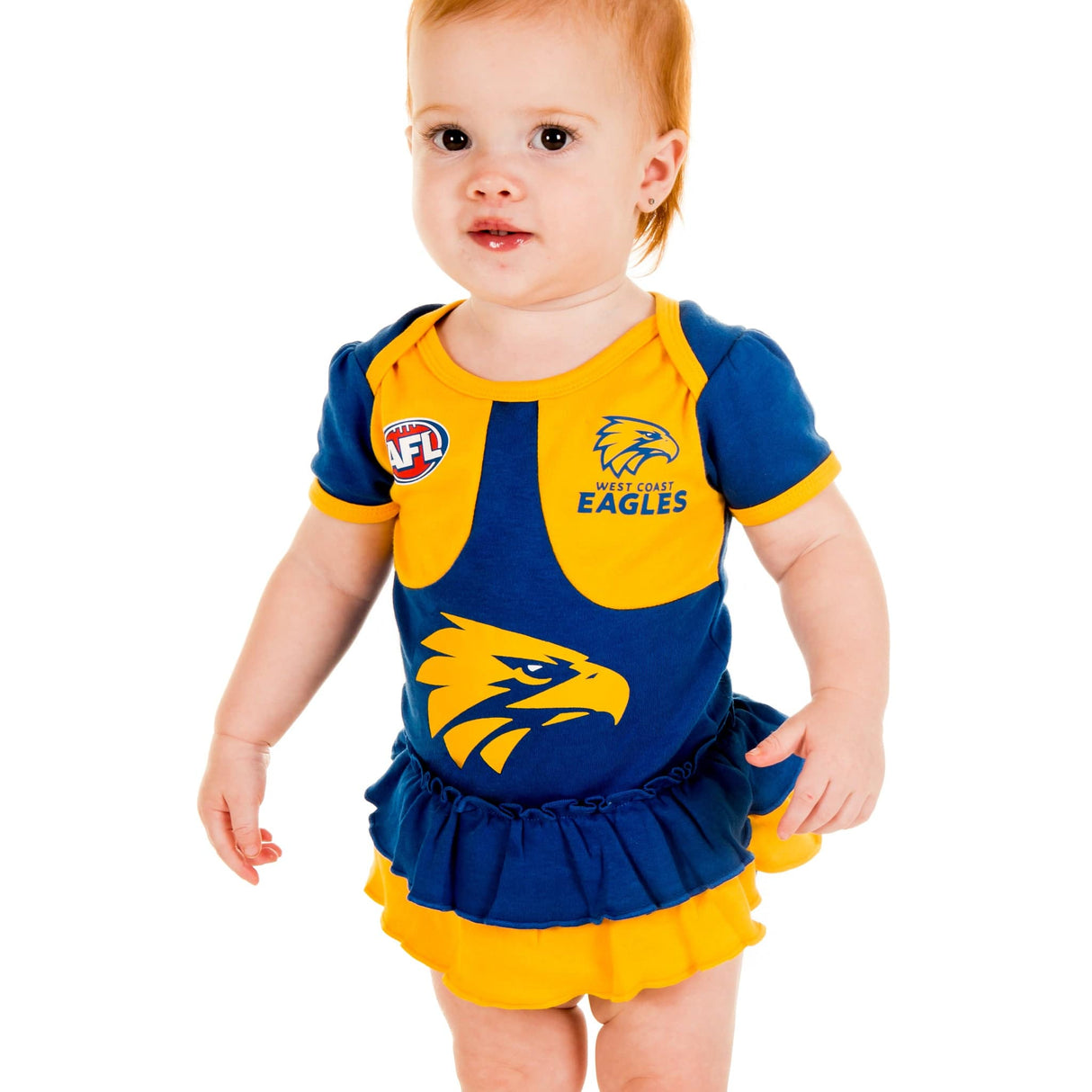 AFL West Coast Eagles Girls Footysuit - Ashtabula