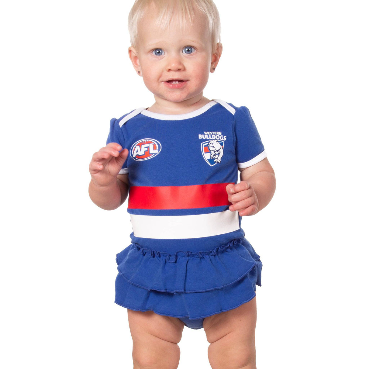 AFL Western Bulldogs Girls Footysuit - Ashtabula