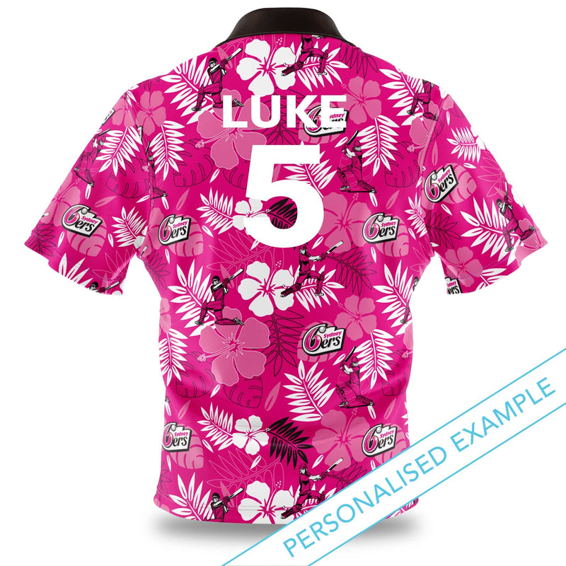 BBL Sydney Sixers Hawaiian Shirt - Ashtabula