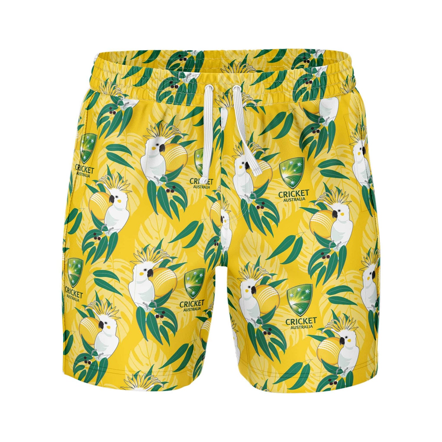 Cricket Australia 'Cocky' Hawaiian Shorts - Ashtabula