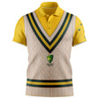 Cricket Australia Sleeveless Vest Polo - Adult - Ashtabula