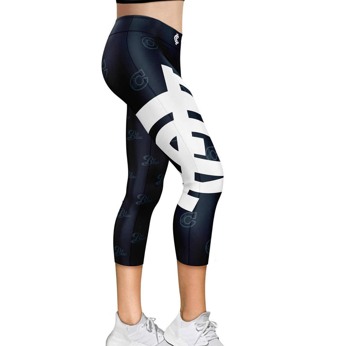 AFL Carlton 'Siren' Leggings - Ashtabula