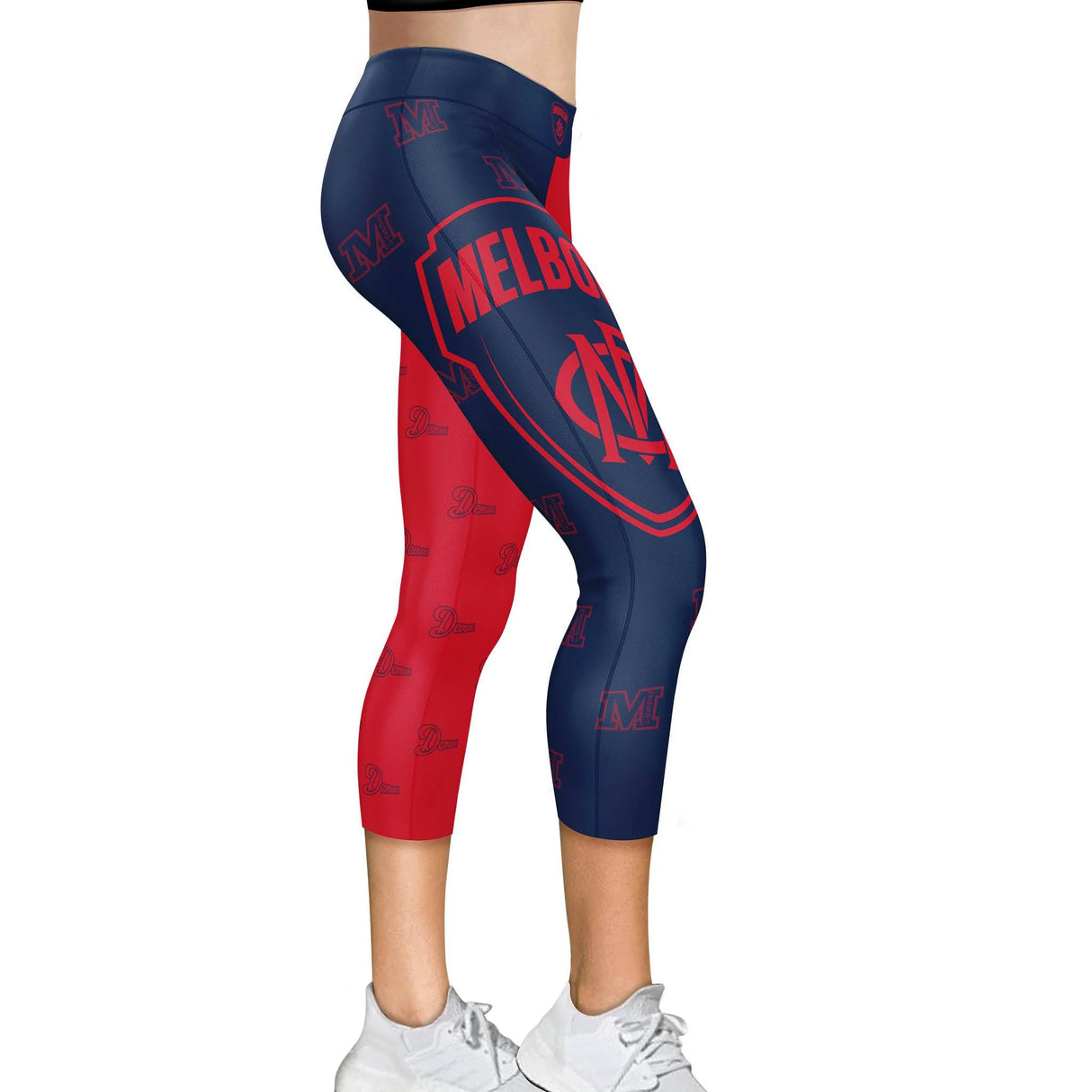 AFL Melbourne Demons 'Siren' Leggings - Ashtabula