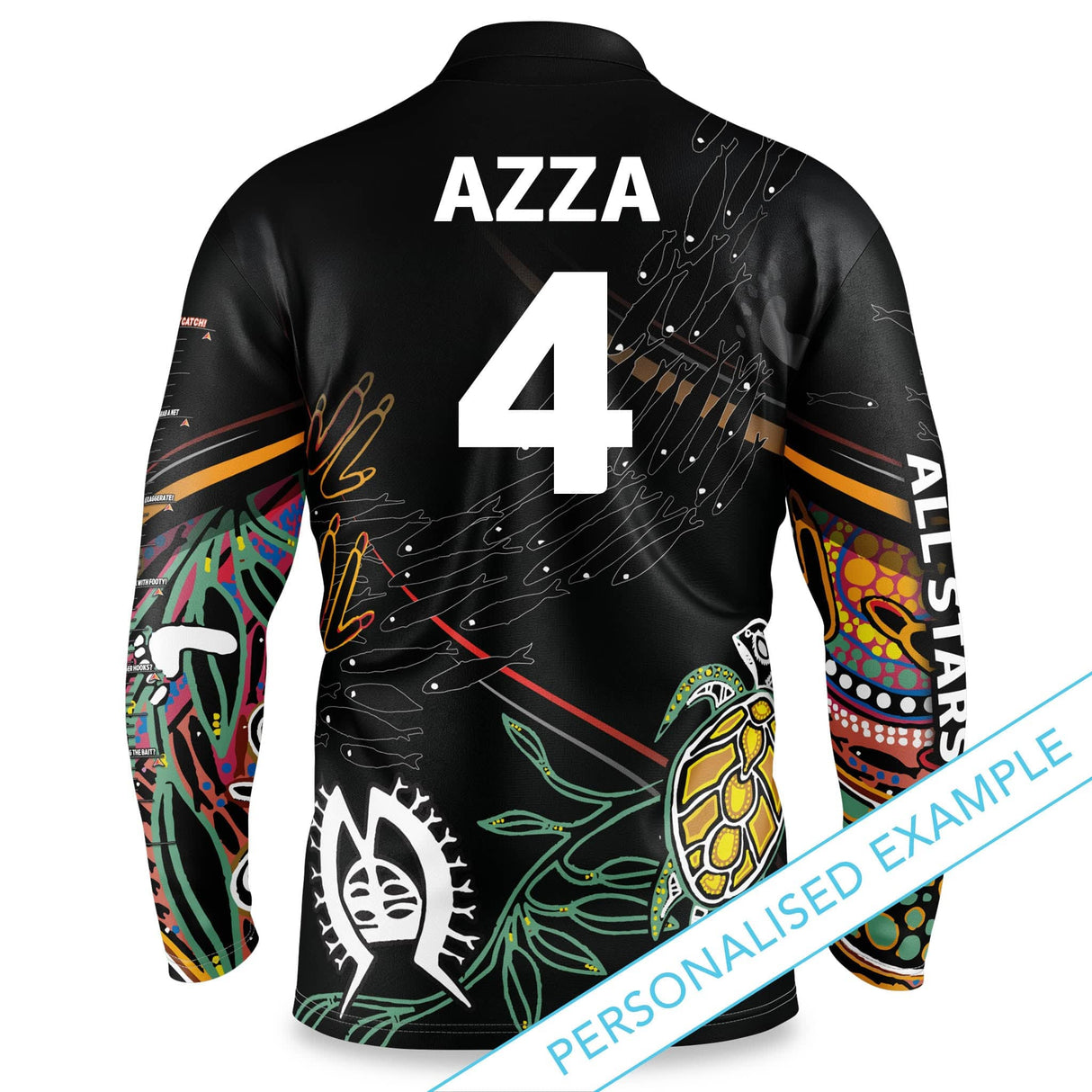 Indigenous All Stars 'Unity' Fishing Shirt - Adult - Ashtabula