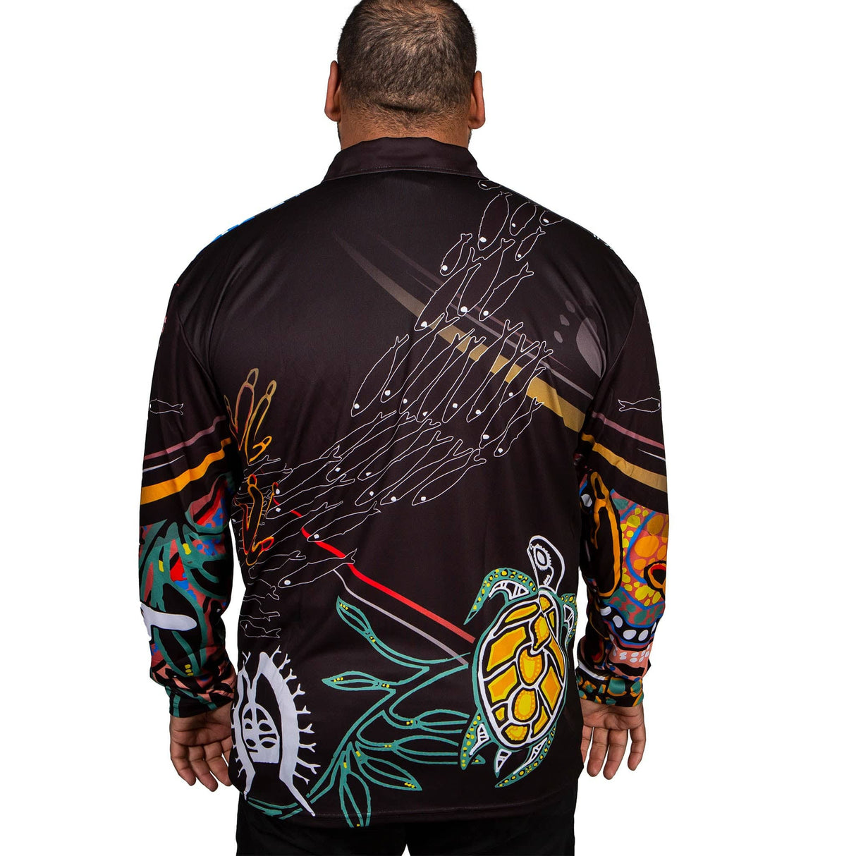 Indigenous All Stars 'Unity' Fishing Shirt - Adult - Ashtabula