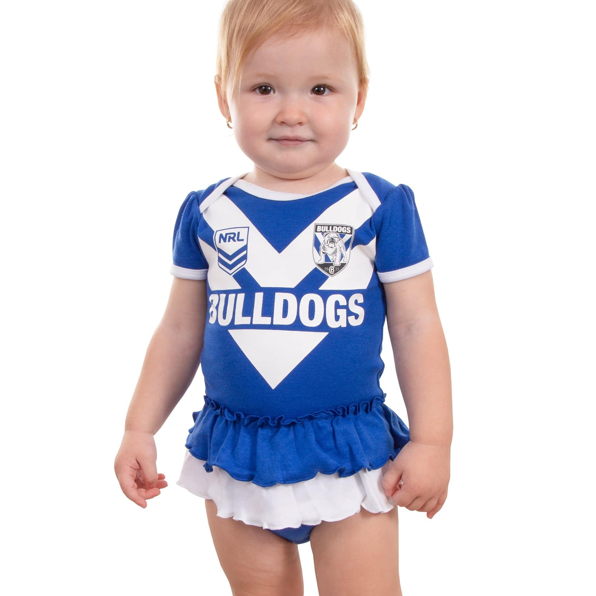 NRL Bulldogs Girls Footysuit - Ashtabula