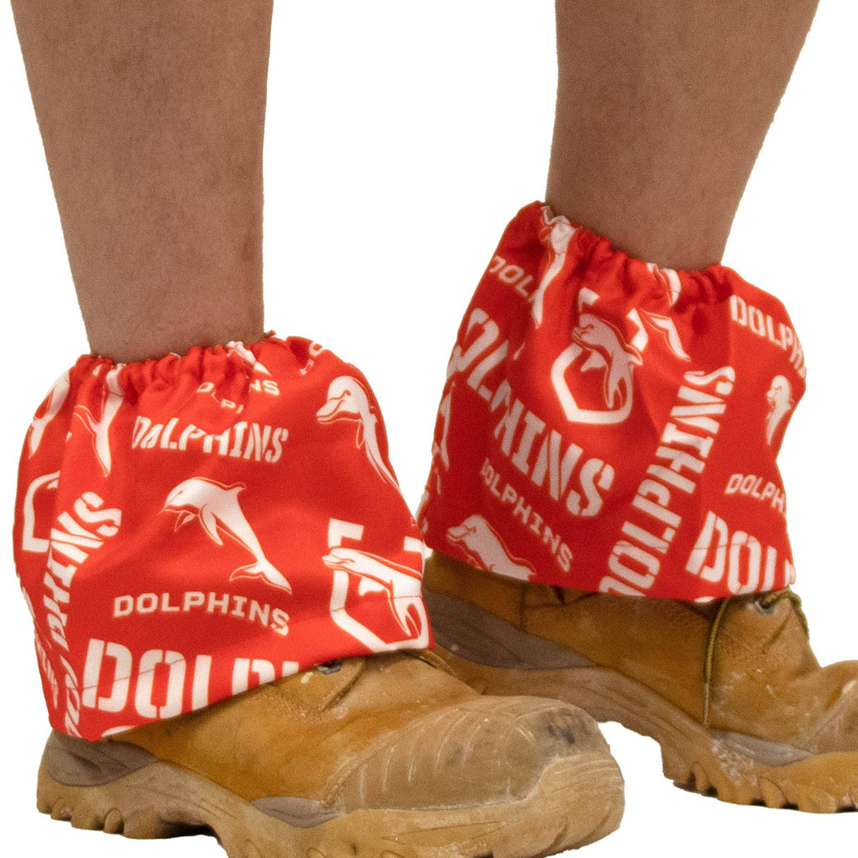 NRL Dolphins 'Norton' Boot Covers - Ashtabula