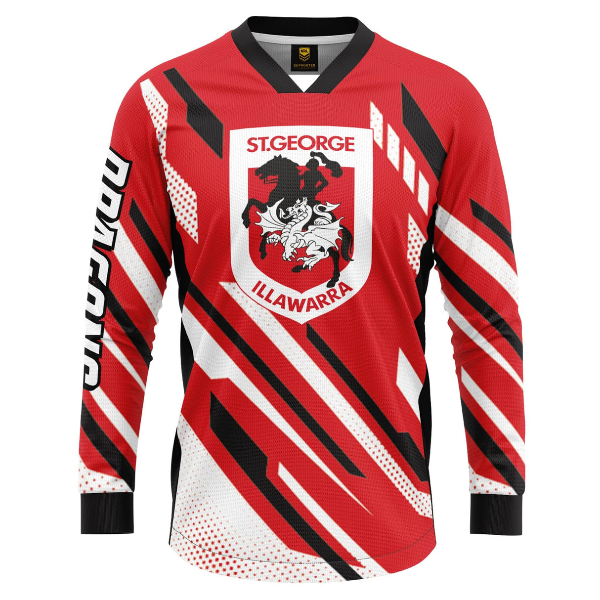 NRL Dragons 'Blitz' MX Jersey - Youth - Ashtabula
