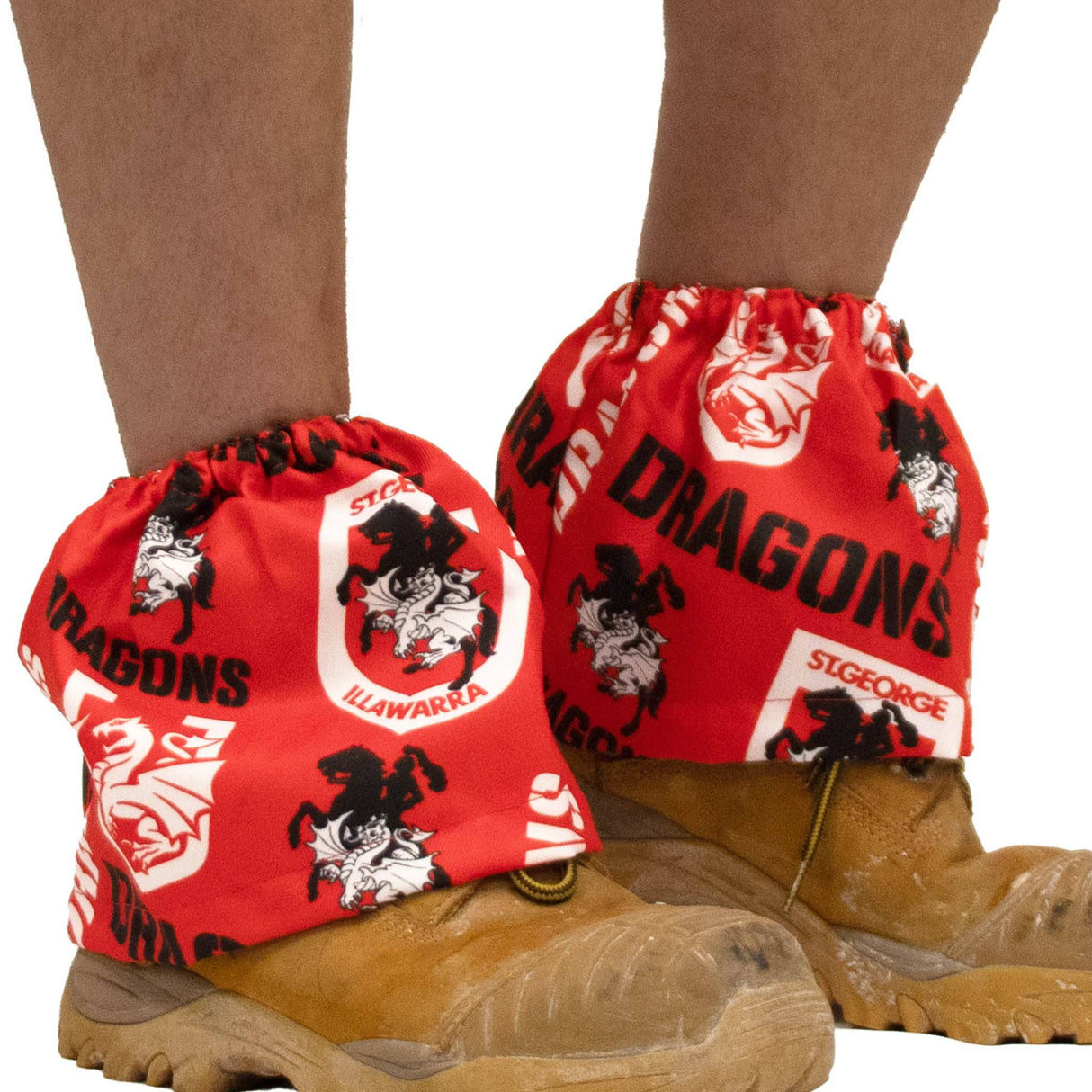 NRL Dragons 'Norton' Boot Covers - Ashtabula