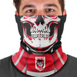 NRL Dragons 'Skull-Face' Multi-Purpose Scarf - Ashtabula