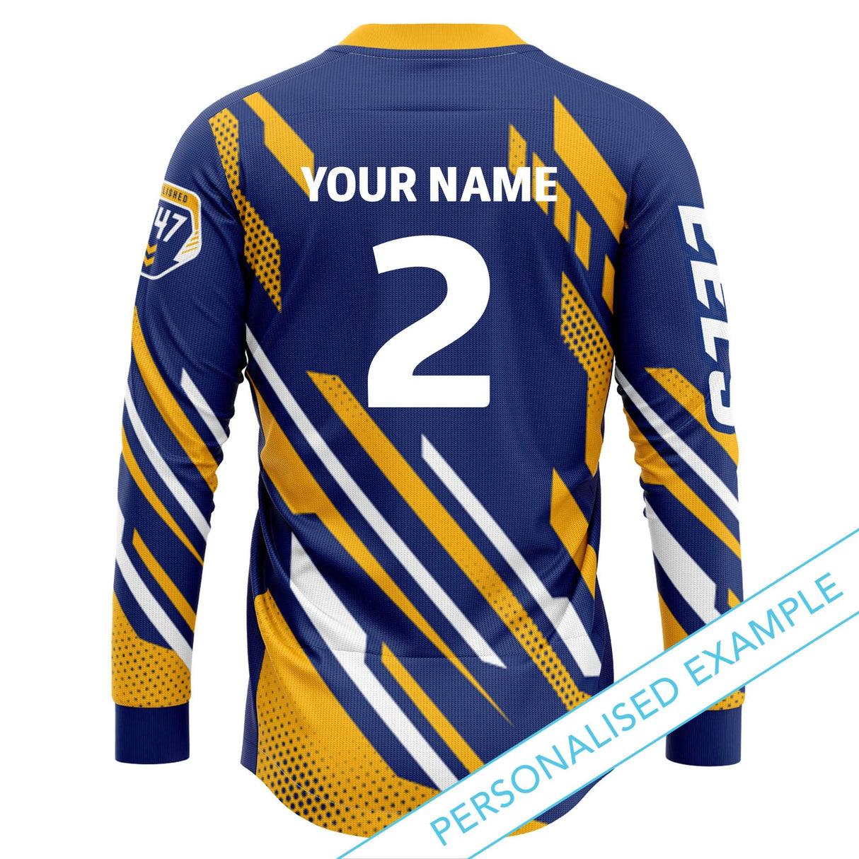 NRL Eels 'Blitz' MX Jersey - Youth - Ashtabula