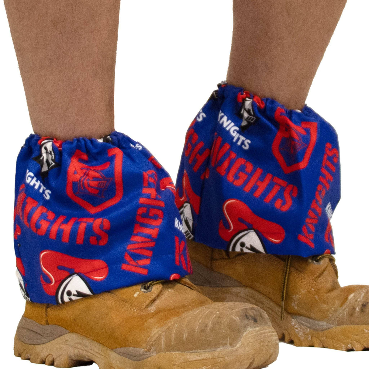NRL Knights 'Norton' Boot Covers - Ashtabula