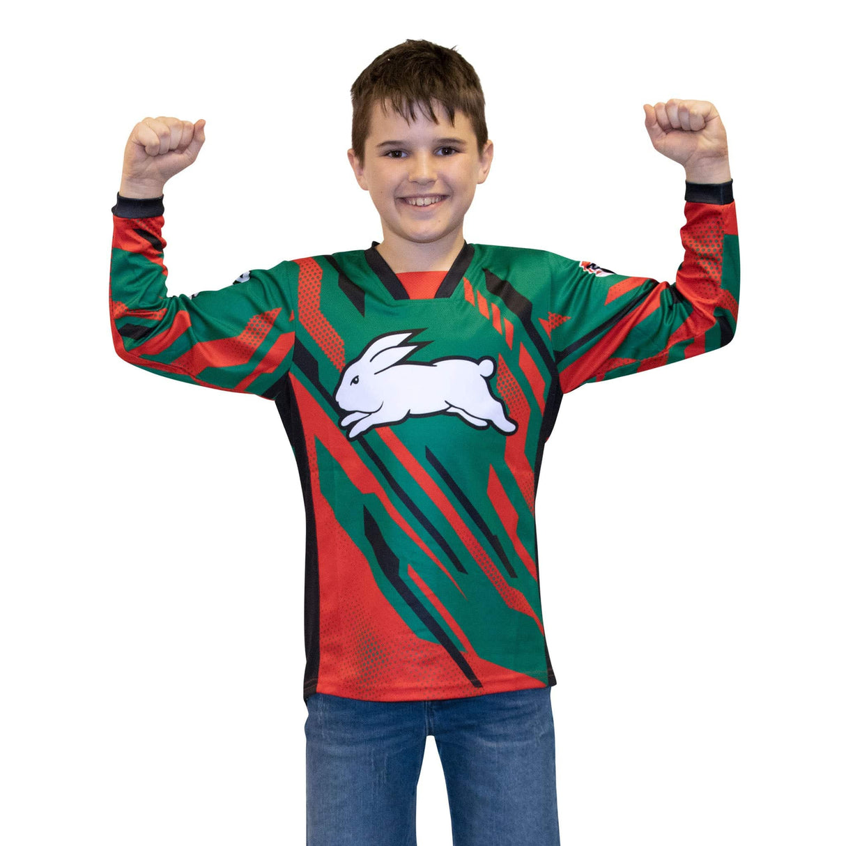 NRL Rabbitohs 'Blitz' MX Jersey - Youth - Ashtabula