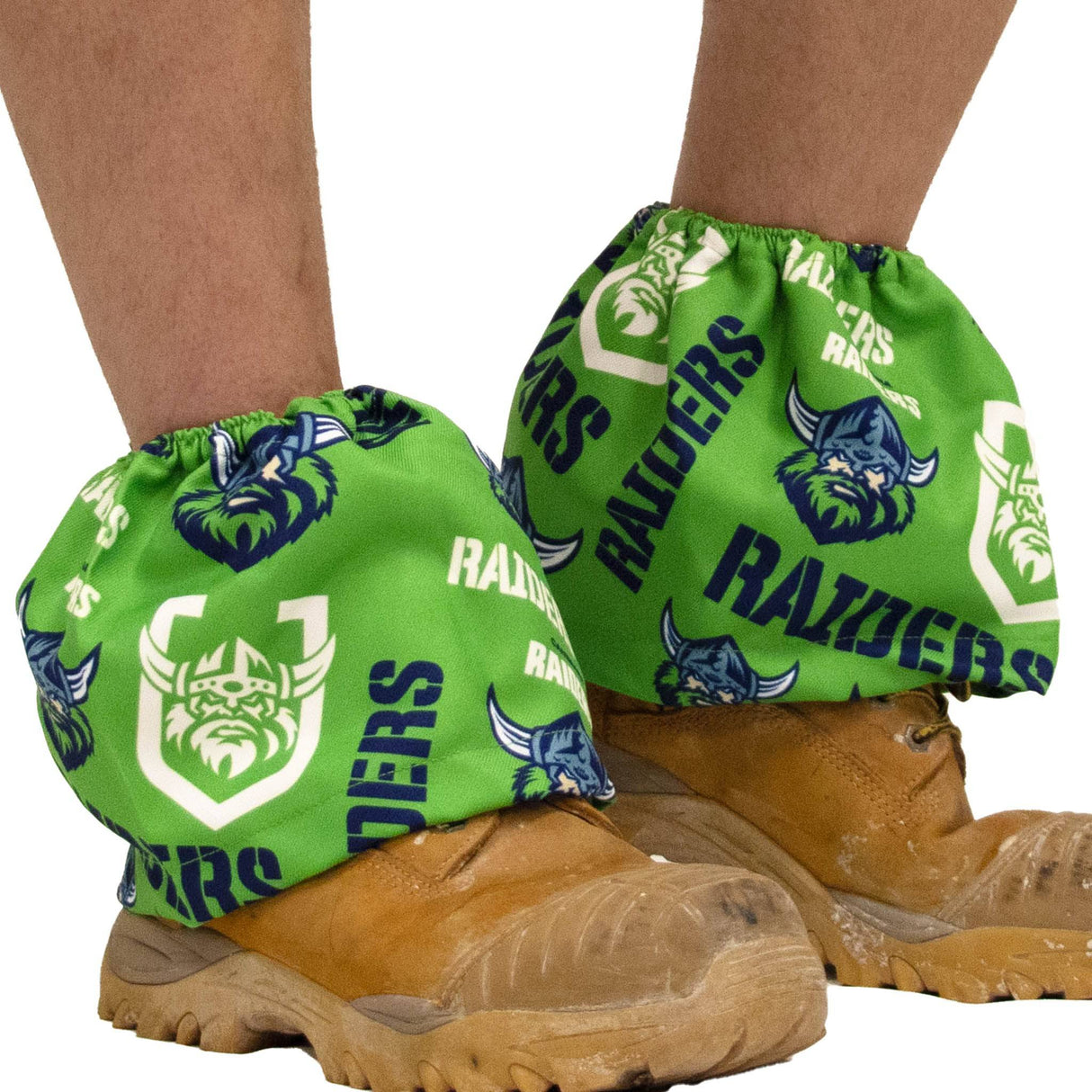 NRL Raiders 'Norton' Boot Covers - Ashtabula