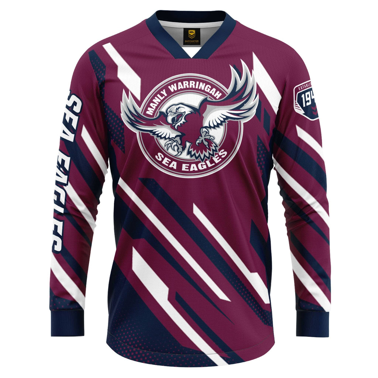 NRL Sea Eagles 'Blitz' MX Jersey - Youth - Ashtabula