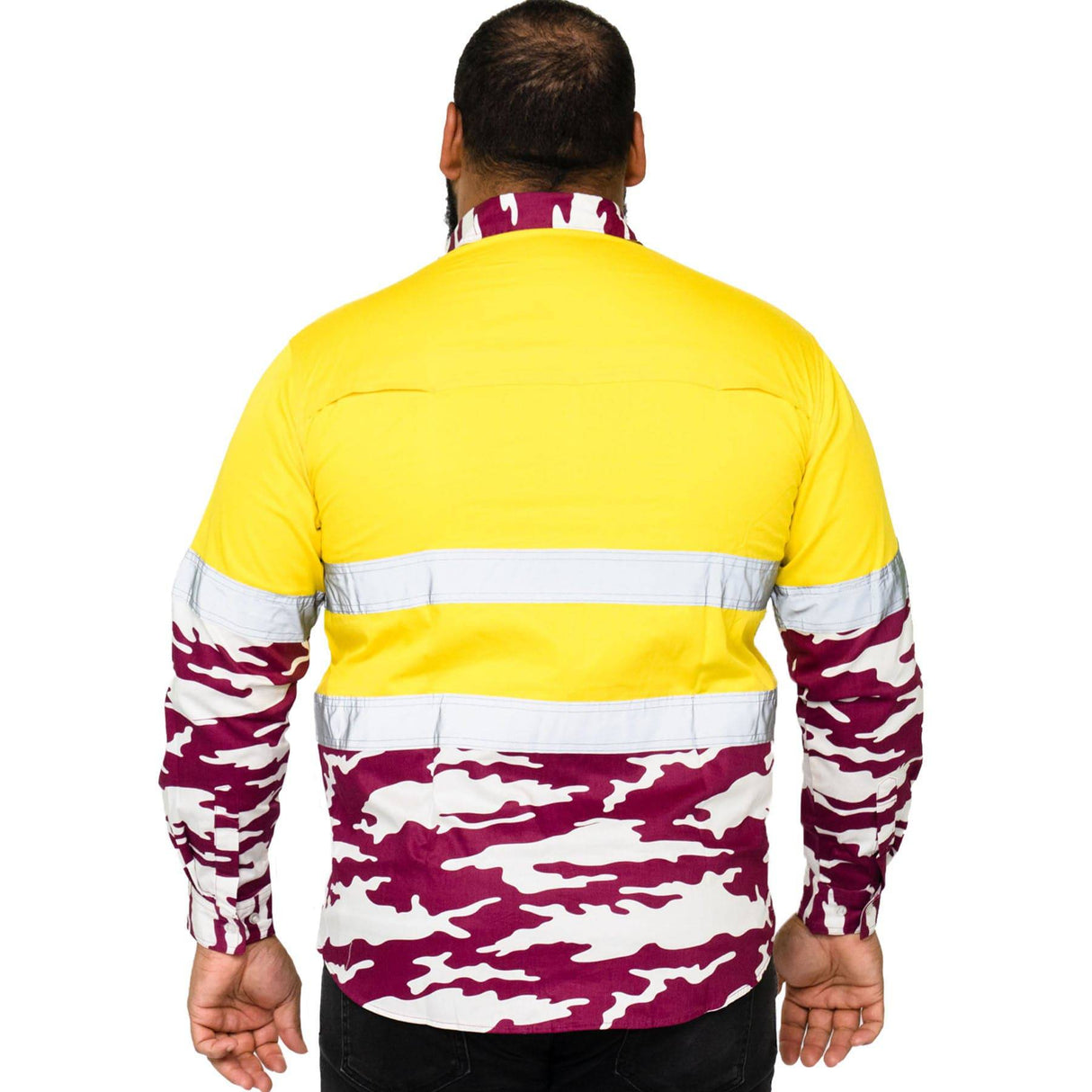 NRL Sea Eagles 'Camo' Hi-Vis Work Shirt - Ashtabula