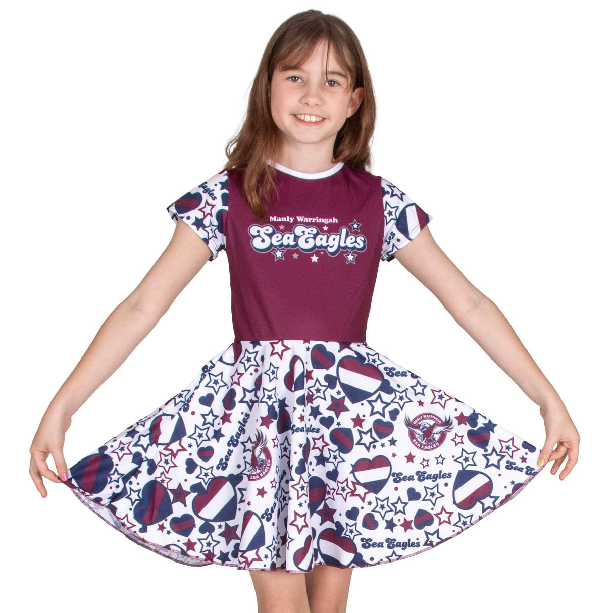 NRL Sea Eagles 'Heartbreaker' Dress - Ashtabula