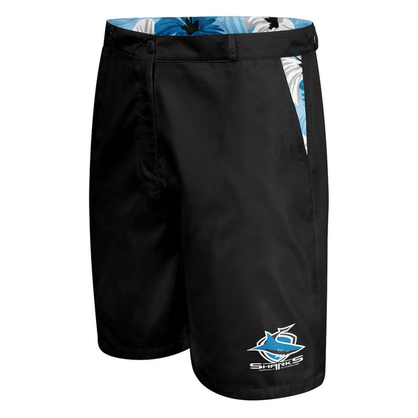 NRL Sharks 'Aloha' Golf Shorts - Ashtabula