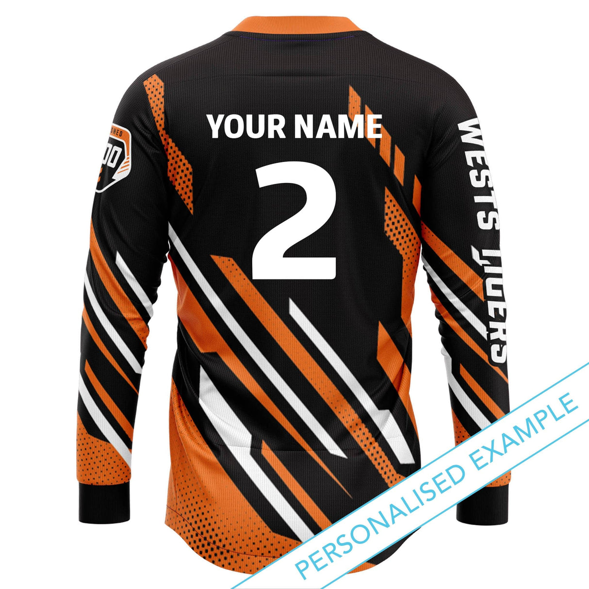 NRL Wests Tigers 'Blitz' MX Jersey - Ashtabula