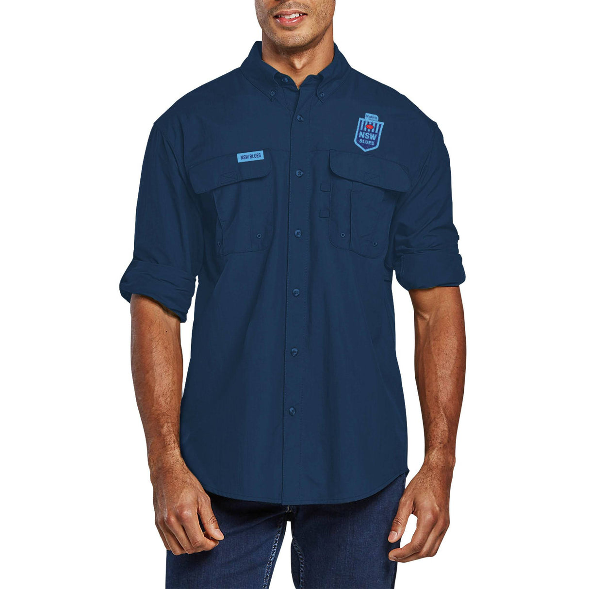 NSW Blues 'Top End' Outdoor Shirt - Ashtabula