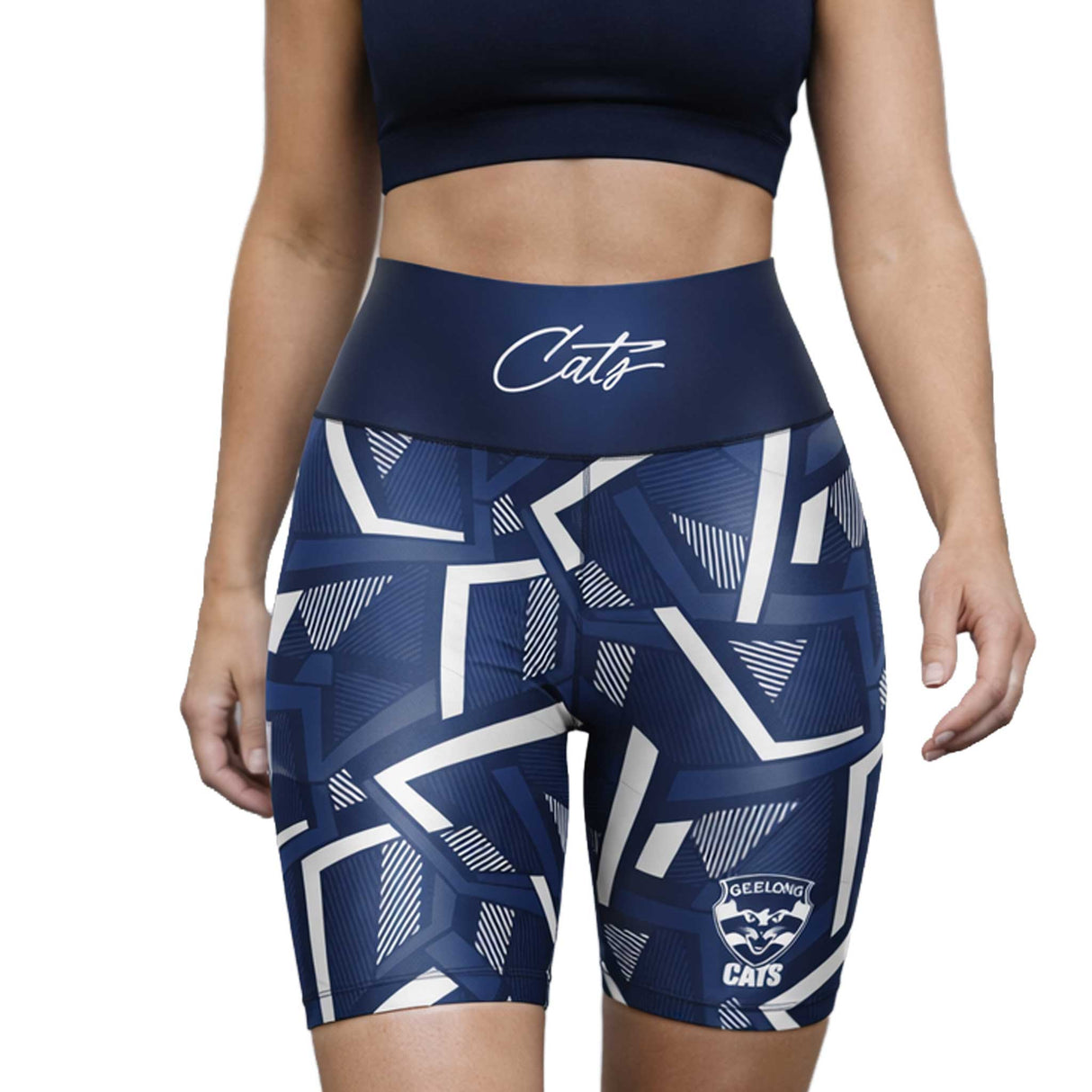 AFL Geelong Cats 'Voltra' Exercise Shorts - Ashtabula