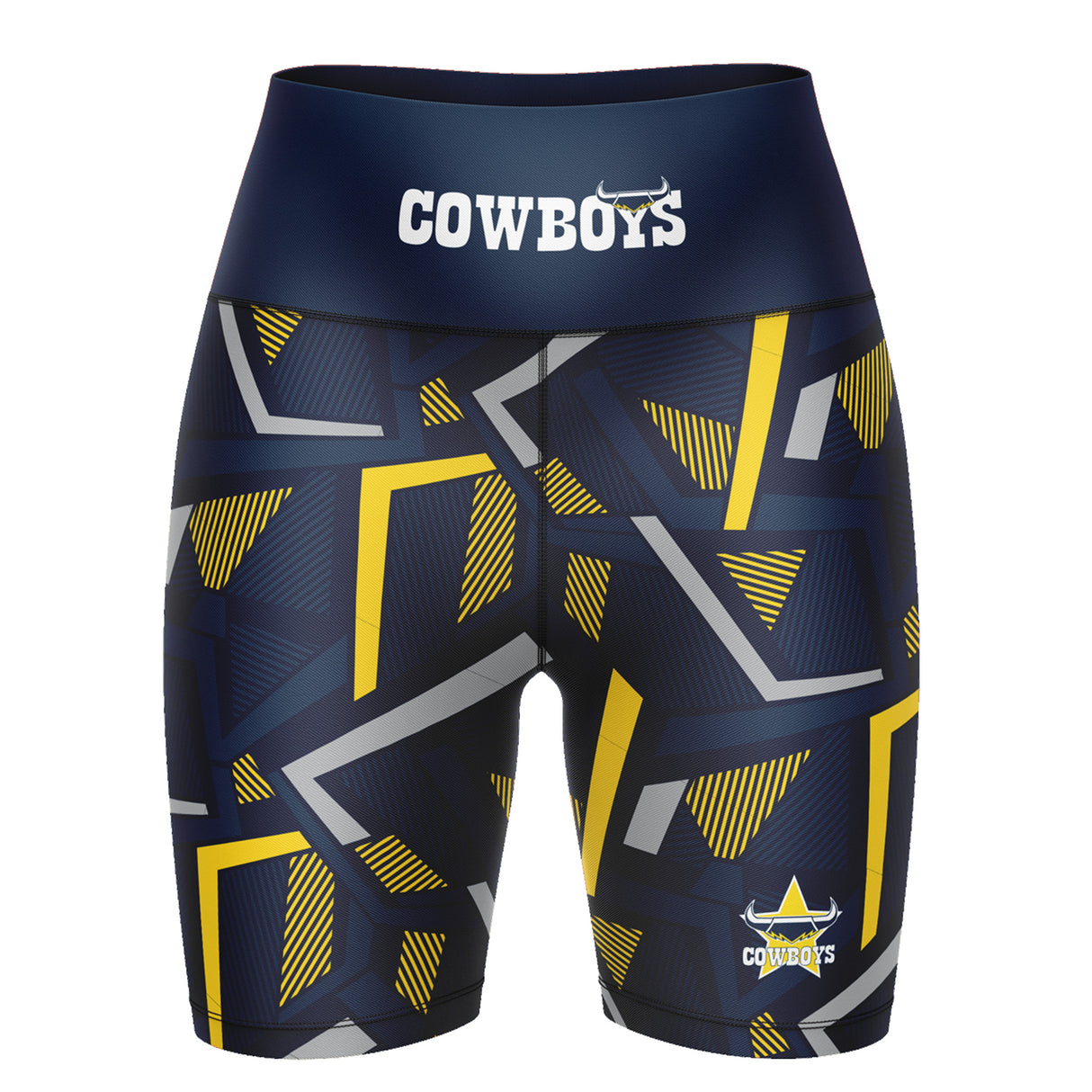 NRL Cowboys 'Voltra' Ladies Exercise Shorts - Ashtabula
